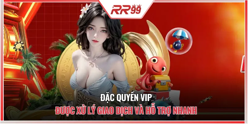 Đặc quyền VIP xử lý giao dịch nhanh